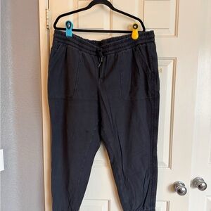 Athleta Black Jogger Pants 20 Plus